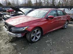 Honda Accord salvage cars for sale: 2018 Honda Accord Touring