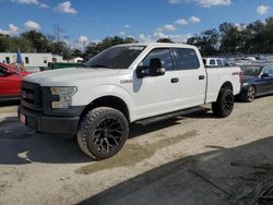 Vehiculos salvage en venta de Copart Ocala, FL: 2017 Ford F150 Supercrew