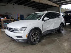 Volkswagen salvage cars for sale: 2019 Volkswagen Tiguan SE