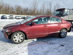 Honda Civic salvage cars for sale: 2009 Honda Civic LX