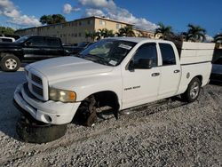 Dodge salvage cars for sale: 2004 Dodge RAM 1500 ST