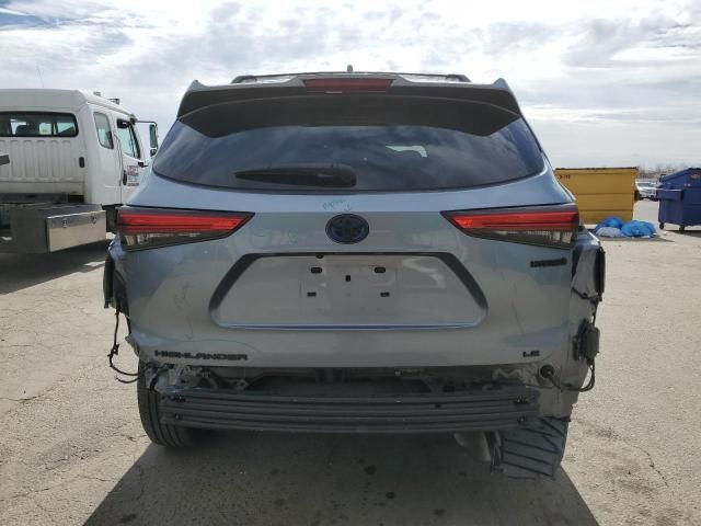 2021 Toyota Highlander Hybrid LE