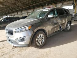 KIA Sorento salvage cars for sale: 2016 KIA Sorento LX