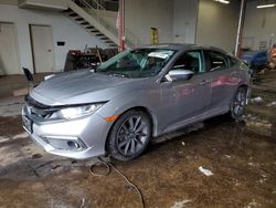 Honda salvage cars for sale: 2019 Honda Civic EX