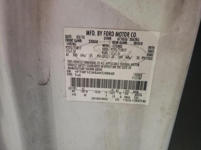 2010 Ford F150