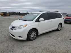 Toyota Sienna xle salvage cars for sale: 2011 Toyota Sienna XLE