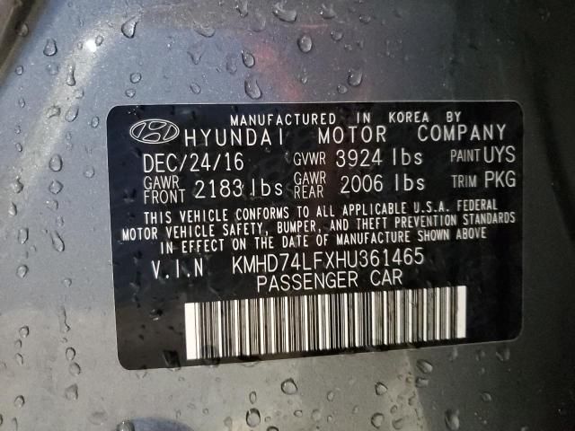 2017 Hyundai Elantra SE