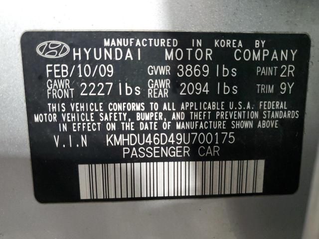 2009 Hyundai Elantra GLS