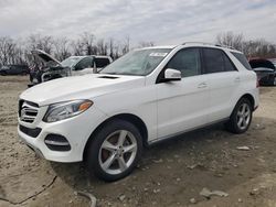 Mercedes-Benz salvage cars for sale: 2017 Mercedes-Benz GLE 350 4matic