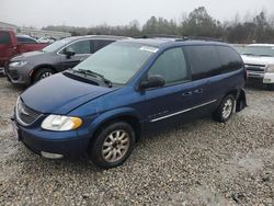 Chrysler Town & Country lxi salvage cars for sale: 2001 Chrysler Town & Country LXI