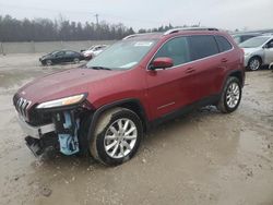 Jeep salvage cars for sale: 2016 Jeep Cherokee Limited