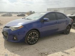 Salvage cars for sale from Copart San Antonio, TX: 2014 Toyota Corolla L