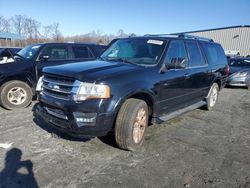 Ford Expedition salvage cars for sale: 2017 Ford Expedition EL Limited