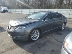 Salvage cars for sale from Copart Glassboro, NJ: 2015 Lincoln MKZ