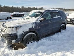 Ford Explorer salvage cars for sale: 2018 Ford Explorer Police Interceptor