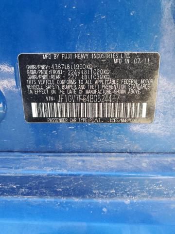 2011 Subaru Impreza WRX