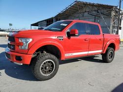 Salvage trucks for sale at Corpus Christi, TX auction: 2016 Ford F150 Supercrew