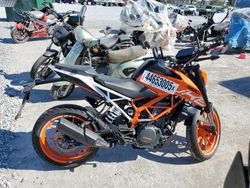 KTM salvage cars for sale: 2019 KTM 390 Duke