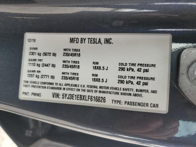 2020 Tesla Model 3