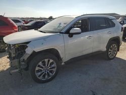 Salvage cars for sale from Copart San Antonio, TX: 2022 Toyota Rav4 XLE Premium