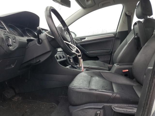 2015 Volkswagen E-GOLF SEL Premium