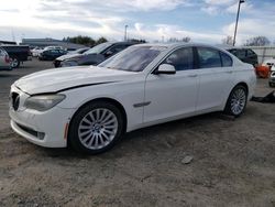 BMW 7 Series salvage cars for sale: 2012 BMW 750 I