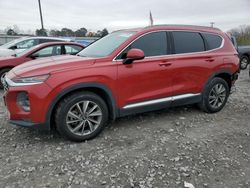 Hyundai Santa fe salvage cars for sale: 2019 Hyundai Santa FE SEL