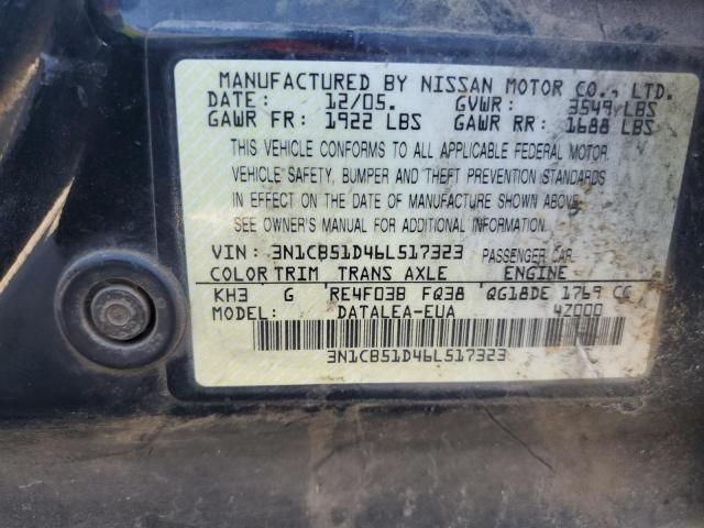 2006 Nissan Sentra 1.8