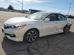 Honda Accord salvage cars for sale: 2017 Honda Accord EXL