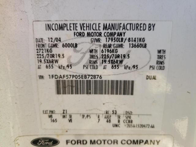 2005 Ford F550 Super Duty