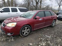 Chevrolet Malibu salvage cars for sale: 2006 Chevrolet Malibu Maxx LTZ