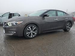 Nissan salvage cars for sale: 2017 Nissan Maxima 3.5S