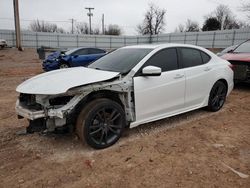 Salvage cars for sale from Copart Oklahoma City, OK: 2020 Acura TLX Technology
