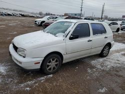 Volkswagen Golf salvage cars for sale: 1997 Volkswagen Golf GL