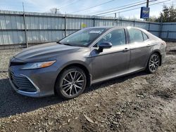 Toyota Camry salvage cars for sale: 2021 Toyota Camry XLE