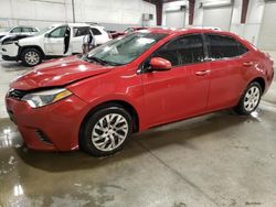 Toyota Vehiculos salvage en venta: 2016 Toyota Corolla L