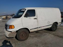 Dodge salvage cars for sale: 2001 Dodge RAM Van B1500