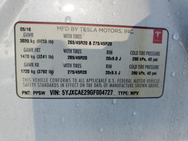 2016 Tesla Model X