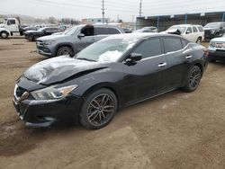 Salvage cars for sale from Copart Colorado Springs, CO: 2016 Nissan Maxima 3.5S