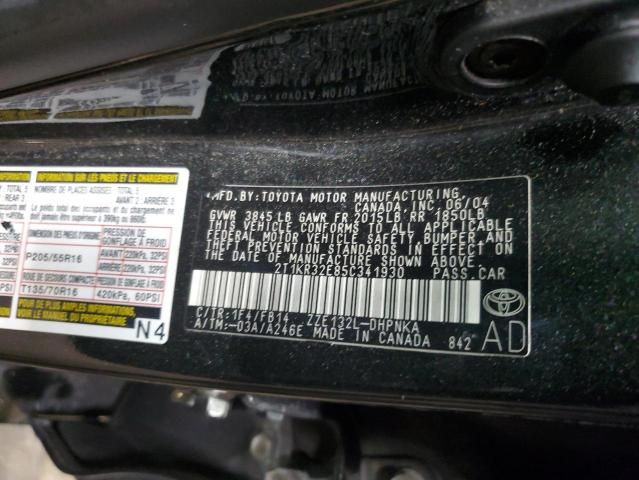 2005 Toyota Corolla Matrix XR