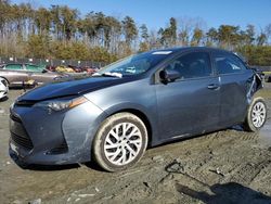 Toyota Corolla salvage cars for sale: 2017 Toyota Corolla L