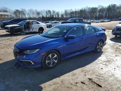 Honda Civic salvage cars for sale: 2021 Honda Civic LX