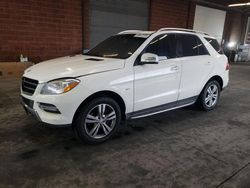 Mercedes-Benz Vehiculos salvage en venta: 2012 Mercedes-Benz ML 350 4matic