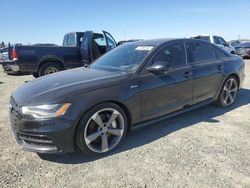 Salvage cars for sale from Copart Antelope, CA: 2015 Audi A6 Prestige