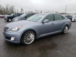 Hyundai salvage cars for sale: 2014 Hyundai Equus Signature