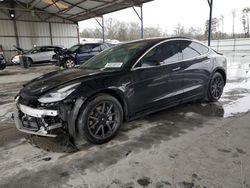 Tesla salvage cars for sale: 2018 Tesla Model 3