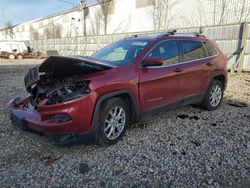 Jeep salvage cars for sale: 2016 Jeep Cherokee Latitude