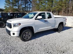 Toyota Tundra salvage cars for sale: 2017 Toyota Tundra Double Cab SR