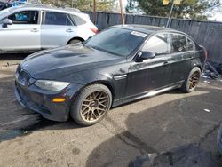 BMW m3 salvage cars for sale: 2009 BMW M3