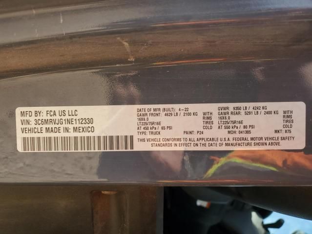 2022 Dodge RAM Promaster 3500 3500 High